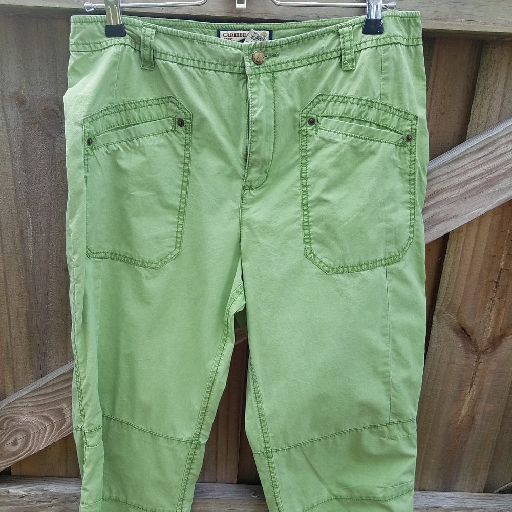 Caribbean Joe Cropped Pants (New WOT) - Picture 2 of 6